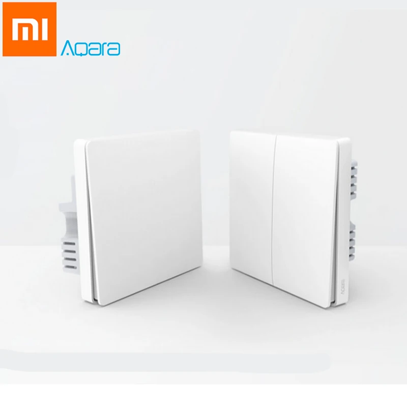 

Original Xiaomi Aqara Smart Switch Control Light Wireless Wall Switch Zigbee Aqara Switch Neutral Remote Control Light Switch