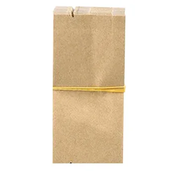 

SDFC-50 Pcs Kraft Paper Bag Pouch Vintage Small Kraft Paper for gift bags Waterproof Envelope Packaging Gift Candy The Parfume