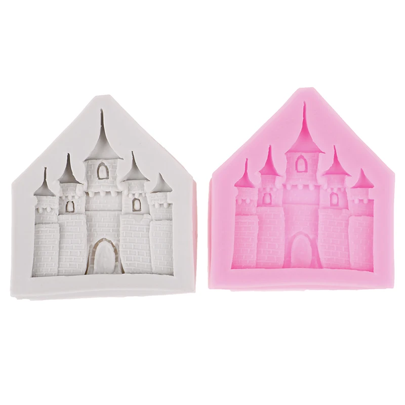 

New castle Silicone Mold DIY Fondant Cake Mould Baking Tools Chocolate Fudge Tools