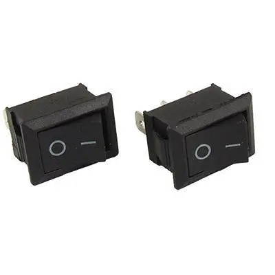 Бесплатная доставка 2 шт. AC 6A/250V 10A/125V 3-контактный припой наконечник Вкл/ВКЛ SPDT