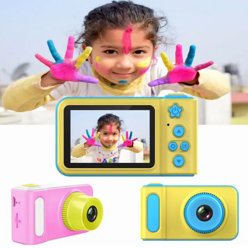 

Children Kids Digital Camera 2 inch LCD HD Monitor Mini Camcorder Birthday Gifts Educational Toys for Boys and Girls