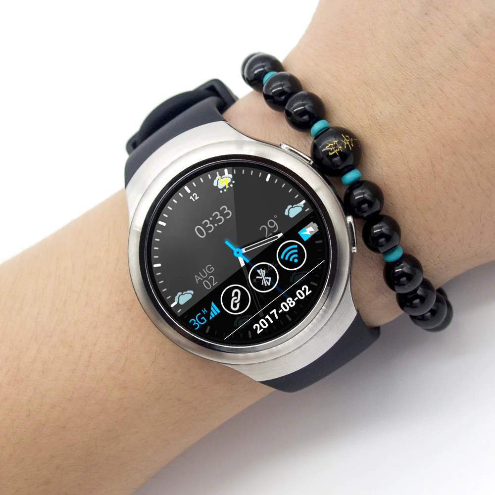 Finow X3 плюс K9 Bluetooth Смарт часы Android 5 1 MTK6580 4 ядра Гб + 8 сердечный ритм SmartWatch для iOS PK