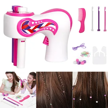 

Hair Braided Artifact Automatic Easy Braids Playset DIY Electric 3 Twist Hair Braided Kit S7JN