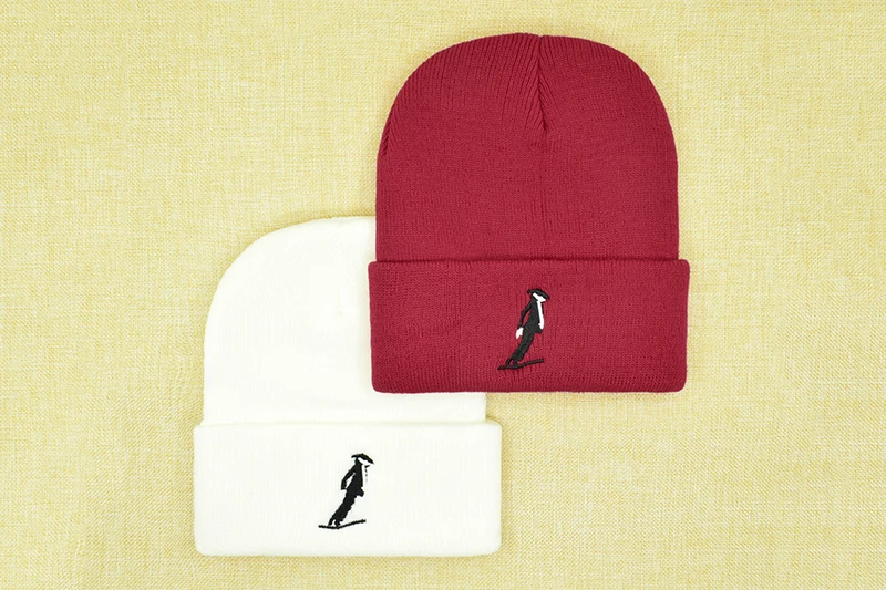 CLIMATE Michael Warm Beanie Hat Hiphop Dancer Men Winter Beanies Skullies Hat Jackson Dance Knitted Hat for Men Women Winter