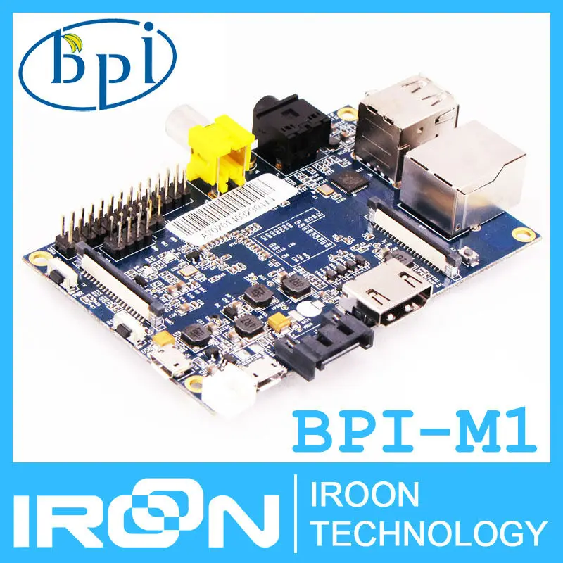 Plus A20 DUAL CORE 1GB RAM sulla scheda madre WiFi Open-Source SBC BPI-M1 Banana PI M1