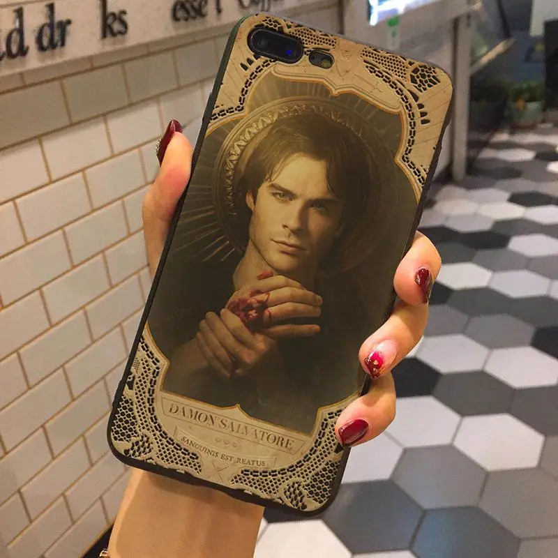 Retro poster The Vampire Diaries