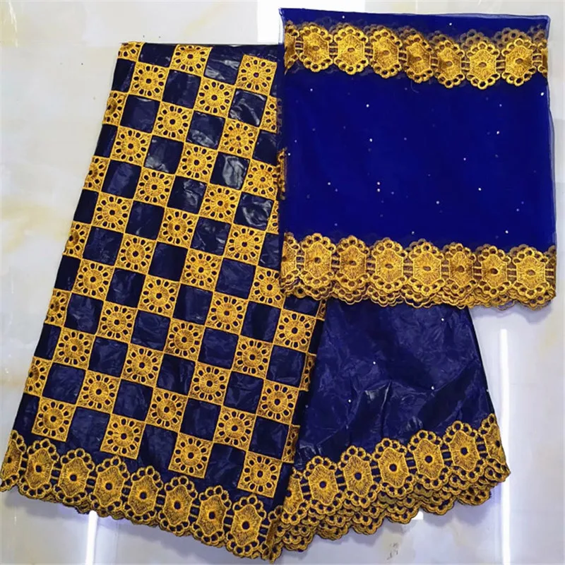 

bazin riche getzner africaine bazin broderie basin riche getzner guinea brocade fabric bazin brode lace 5+2yard/set KFZ-1