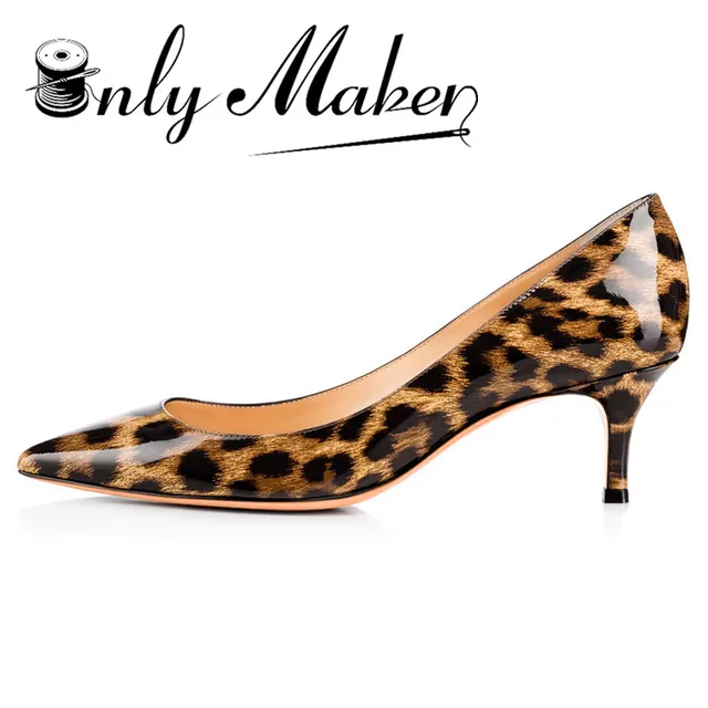 Onlymaker Womens Low Heels 2 5cm Thin Heel Leopard Pumps Shoes Y Pointed Toe Shoes For Wedding Party Plus Size 13 Onlymaker Womens Low Heels 2 5cm Thin Heel Leopard Pumps Shoes Y Pointed Toe Shoes For Wedding Party Plus Size 13