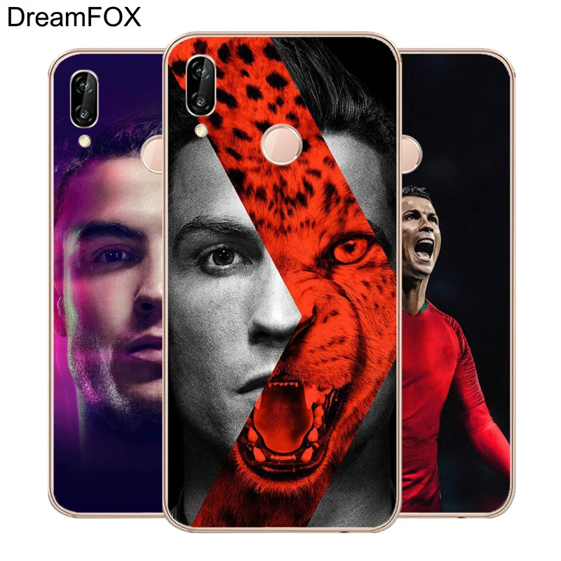

DREAMFOX M077 Cool Cristiano Ronaldo Soft TPU Silicone Case Cover For Huawei Honor 6A 6C 7X 9 10 P20 Lite Pro P Smart