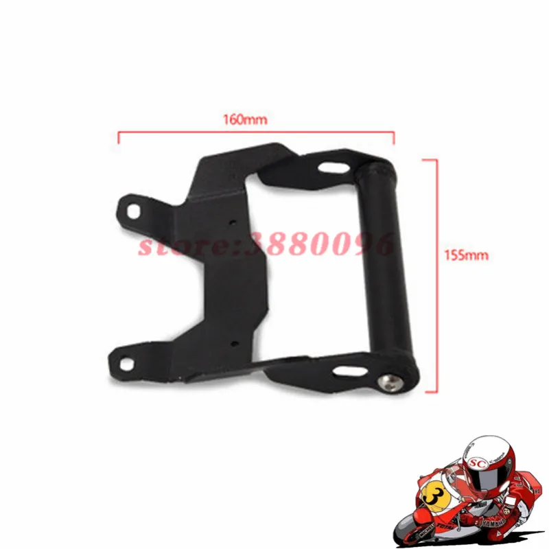 For HONDA X-ADV 750 XADV XADV750 GPS Bar Mobile Phone bracket GPS black Motorcycle front Stand Holder Smartphone