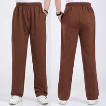 XL-5XL осенние мужские брюки мужские хлопковые однотонные модные длинные брюки Мужская брендовая одежда Плюс Размер повседневные тренировочные штаны с резинкой в талии