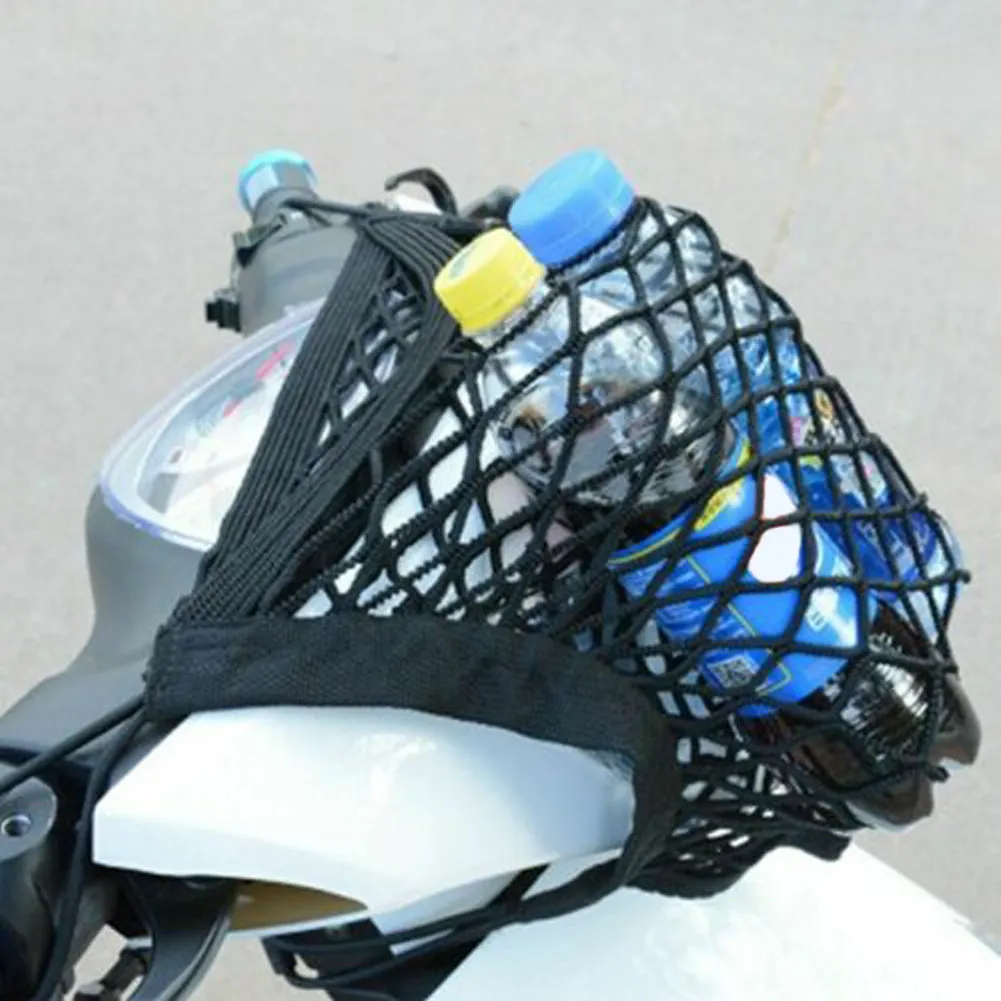 

Car Styling Storage Bag Mesh Storage Motorcycle Luggage Net Hook Cargo Bike Scooter Mesh Storage Trunk Bag Car Interior Nets