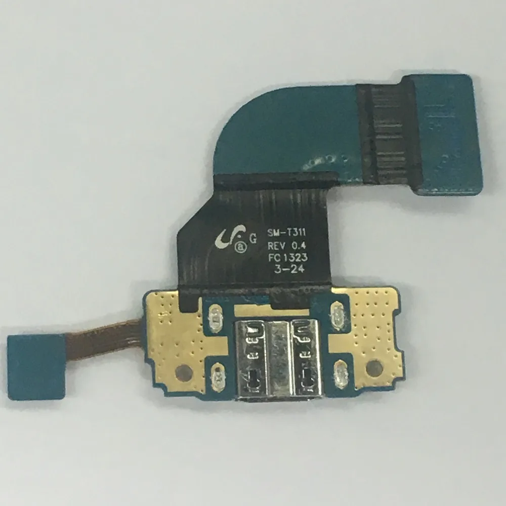 1 шт. оригинальная usb-зарядка модуль портов+ микрофонный кабель для samsung T311 T315 Зарядное устройство коннектор Sparts