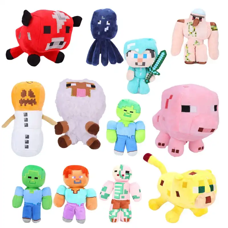 Плюшевые игрушки Мягкая кукла животных детская игра мультфильм игрушка Enderman подарок для ребенка