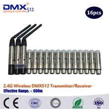 DHL 16 шт./лот 3 Transmisor и 13 приемник dmx беспроводной передатчик и dmx беспроводной приемник