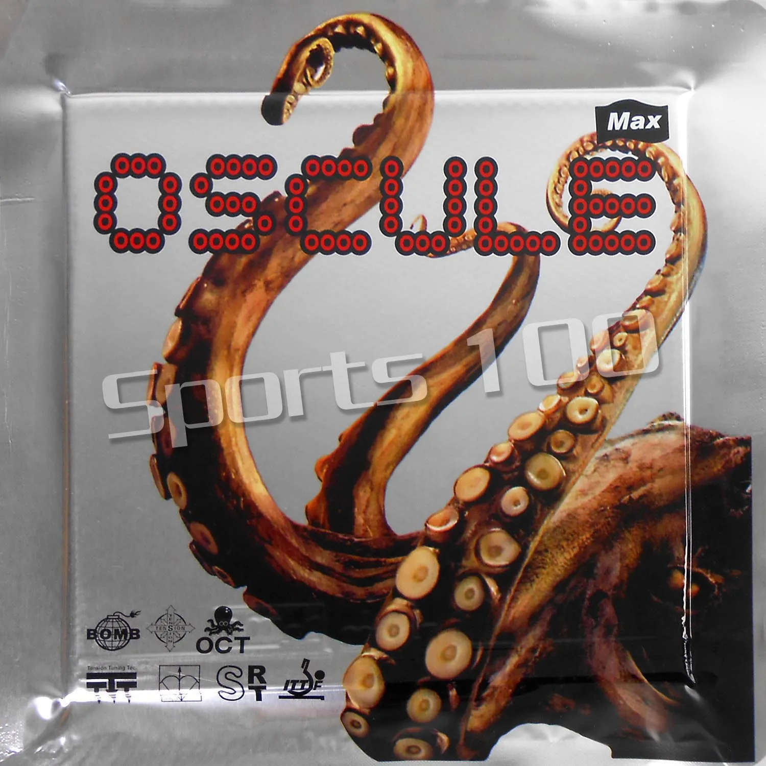 قنبلة OSCULE سوبر سرعة حلقة هجوم المطاط مع الإسفنج ل مضرب تنس طاولة بينغ بونغ الخفافيش