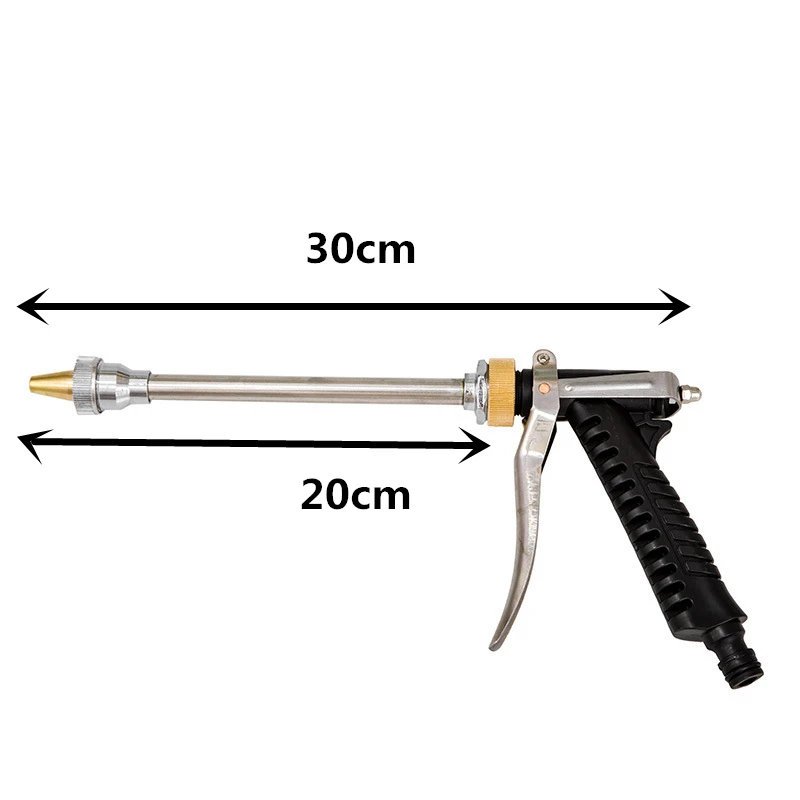 Новая нержавеющая сталь Сад опрыскиватель высокое Давление стиральная Водяной пистолет автомойка