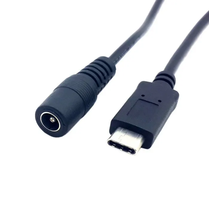 USB 3. 0 Type C Φ к DC 3 1 5 Удлинительный кабель для зарядки нового Macbook 10 см Бесплатная