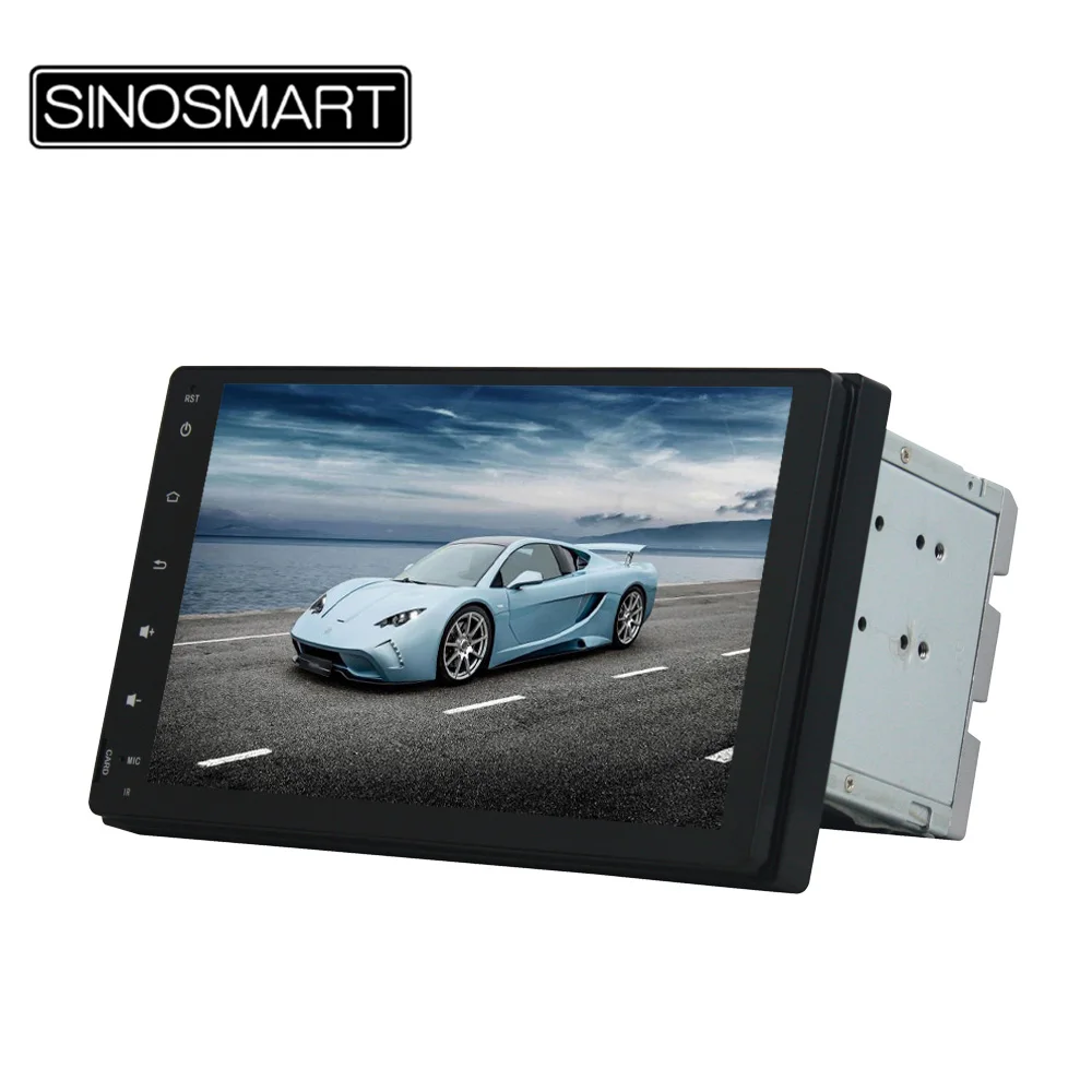 SINOSMART Android 9,0 4G ram 8 core cpu автомобильный Радио gps навигатор плеер для Toyota Fortuner Corolla Prius