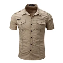 2017 New Fashion High Quality Casual Short Sleeve Slim Men’s Shirts Male Clothing Fit Shirts Business Formal Shirt DZ011