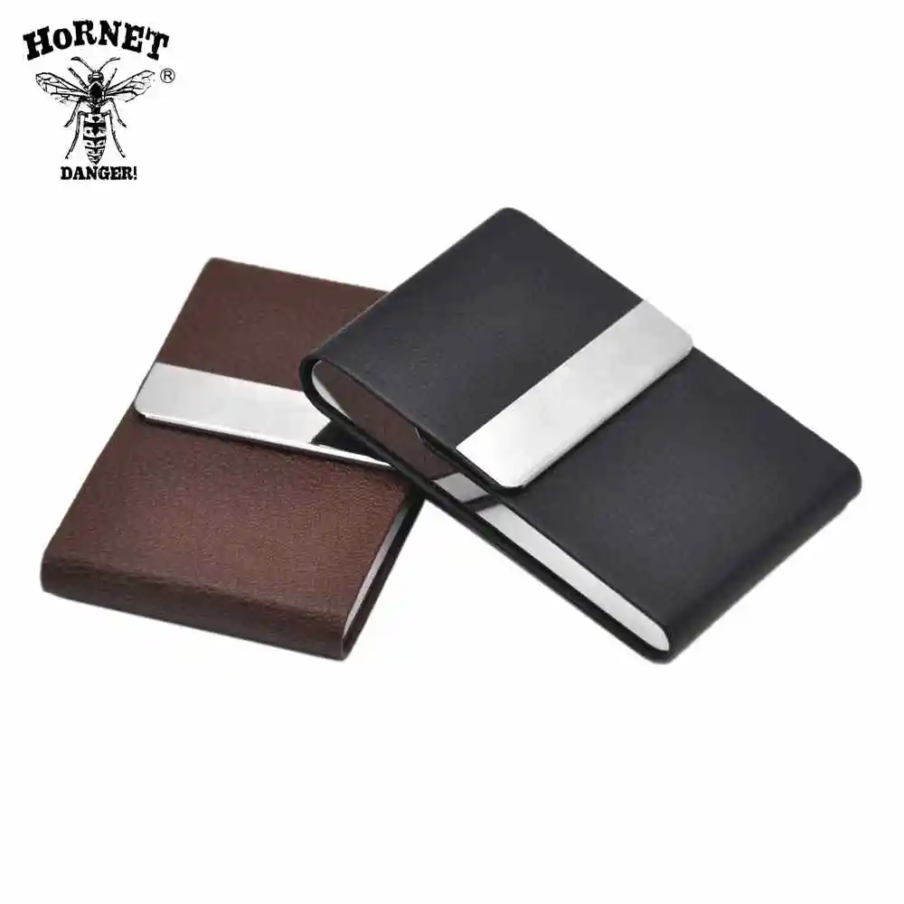 

[HORNET] Regular Size Artificial LeatherLeather Cigarette Case(Hold 7 Regular size Cigarette) Portable Personality Cigarette Box