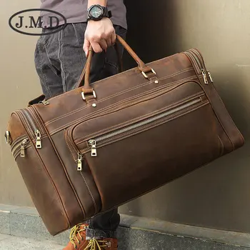 

J.M.D 2019 New Arrival 100% Men's Cow Leather Messenger Shoulder Bag Handbags Travel Bags 7317B