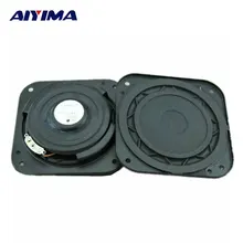 AIYIMA 2 шт 3 дюйма аудио динамик s Hifi 8 Ом 15 Вт ультра тонкий сабвуфер DIY домашний стерео бас-шок HiFi Sub низкочастотный динамик с басами динамик