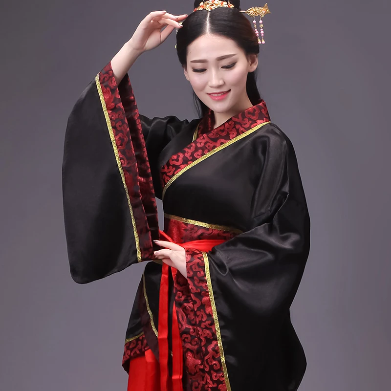 Женское платье Hanfu танцевальный костюм женское традиционное китайское семейное
