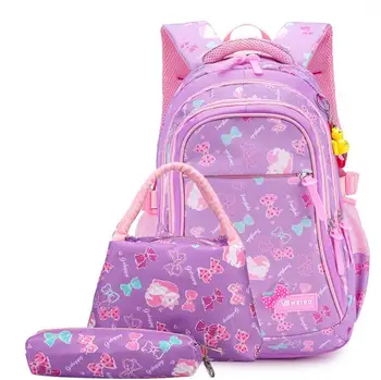 

School Bags children backpacks For Teenagers girls Lightweight waterproof school bags child orthopedics schoolbags