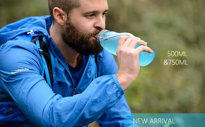 Naturehike складной Спорт бутылки для воды Сверхлегкий без BPA Зеленая Бутылка ТПУ материал кувшин воды велоспорт пеший Туризм Кемпинг чайник 50 г