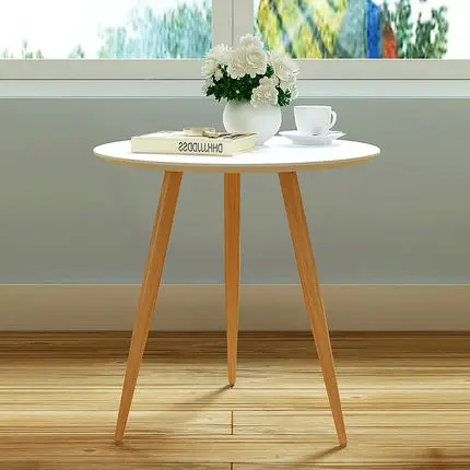 Elegante pequeño hogar tres patas Mesa Redonda móvil pequeña mesa de ... Elegante pequeño hogar tres patas Mesa Redonda móvil pequeña mesa de ...