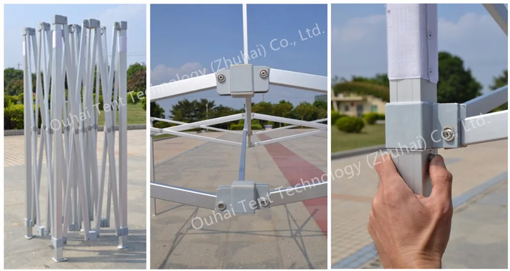 3x3m aluminum frame in 40mm