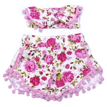 Распродажа Золотой горошек для новорожденных хлопковые шорты для девочек помпонами Штаны с ободки Детское нижнее белье; шорты