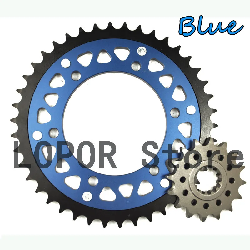 LOPOR 530 Motorcycle Front & Rear Sprocket kit set For Yamaha FZS1000 FZS 1000 FZ1 FZ 1 YZF R1