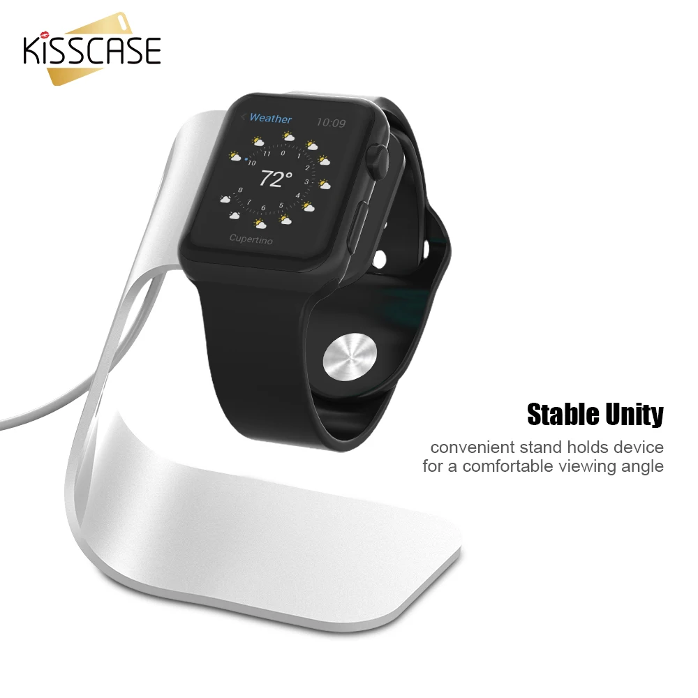 KISSCASE Metall Uhr Dock Stehen Für apple watch stand Adapter Ladegerät Für apple Smartwatch dock u