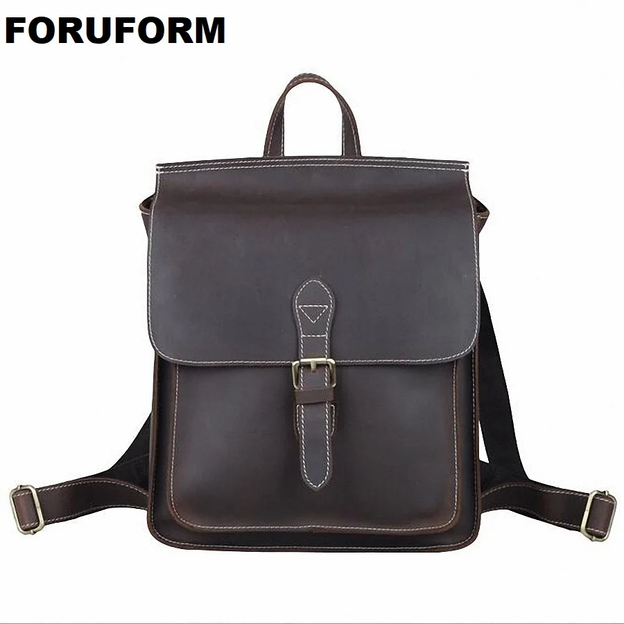 Famous Brand Men Backpacks Genuine Leather Fashion Bag Women Backpack School IPAD Bag Travel men's Backpacks Men Bags LI-1468 Famous Brand Men Backpacks Genuine Leather Fashion Bag Women Backpack School IPAD Bag Travel men's Backpacks Men Bags LI-1468