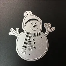 

DiyArts 1pc Merry Christmas Santa Snowman Metal Cutting Dies Stencil Scrapbooking Album Decor Embossing Cards Making DIY Crafts