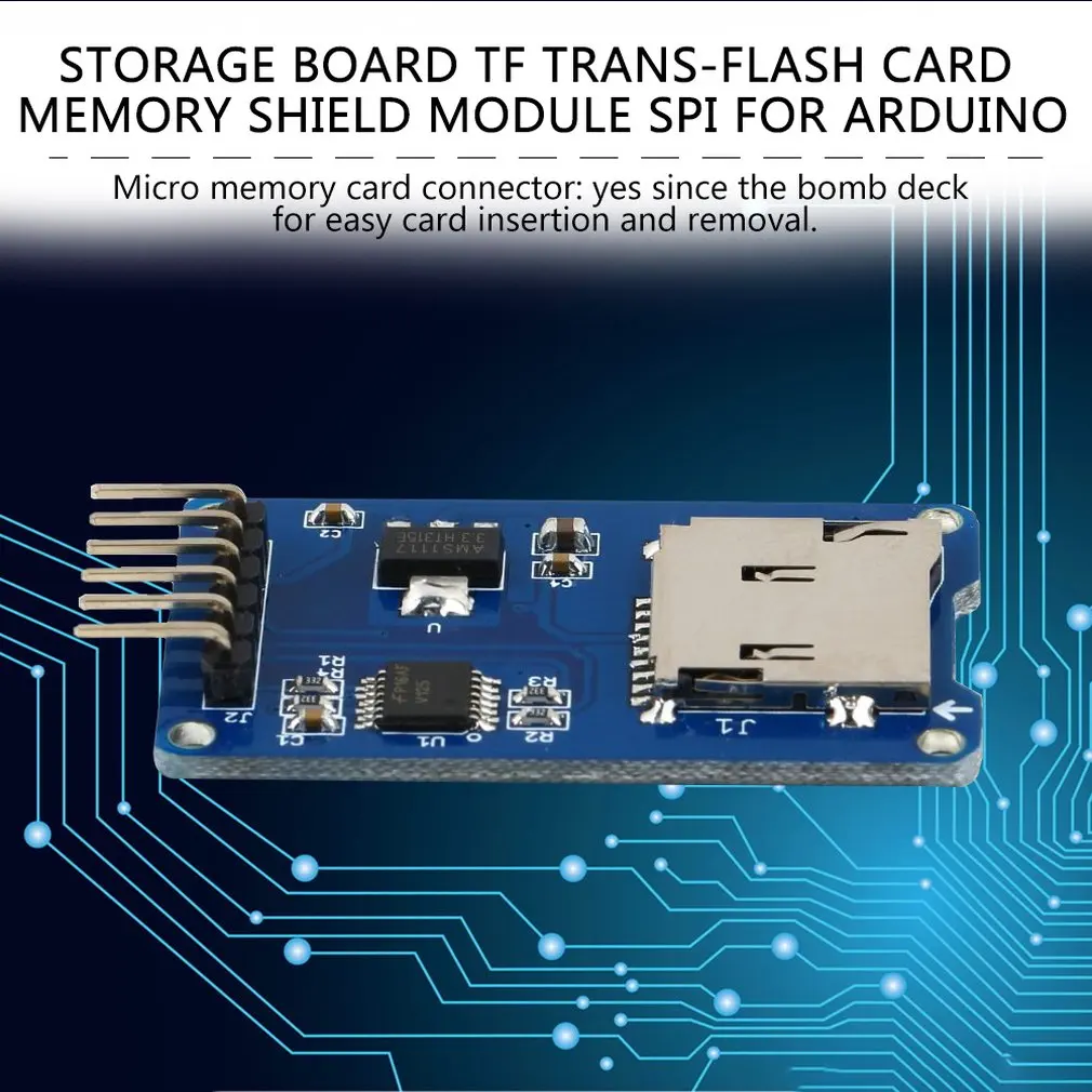Безопасная цифровая карта памяти TF карта памяти щит модуль SPI микро-система хранения SD Плата расширения для Arduino модуль