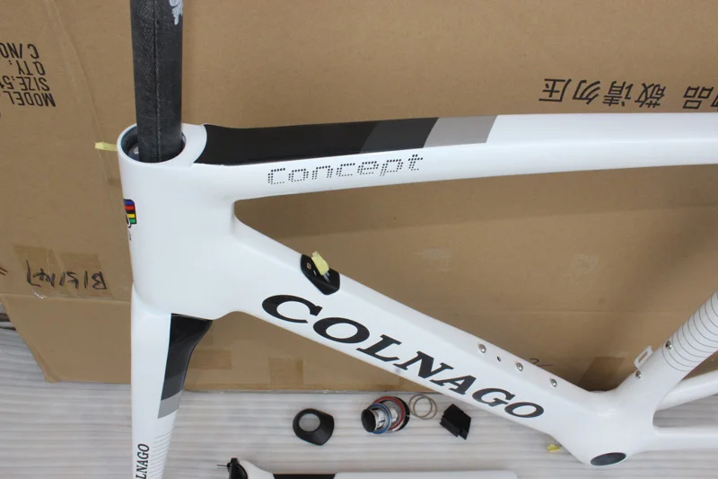 Clearance Colnago Concept Frame T1100 UD carbon bike frame Full carbon road bicycle frame set fit Di2 and Mechanical gear 3 Clearance Colnago Concept Frame T1100 UD carbon bike frame Full carbon road bicycle frame set fit Di2 and Mechanical gear 3