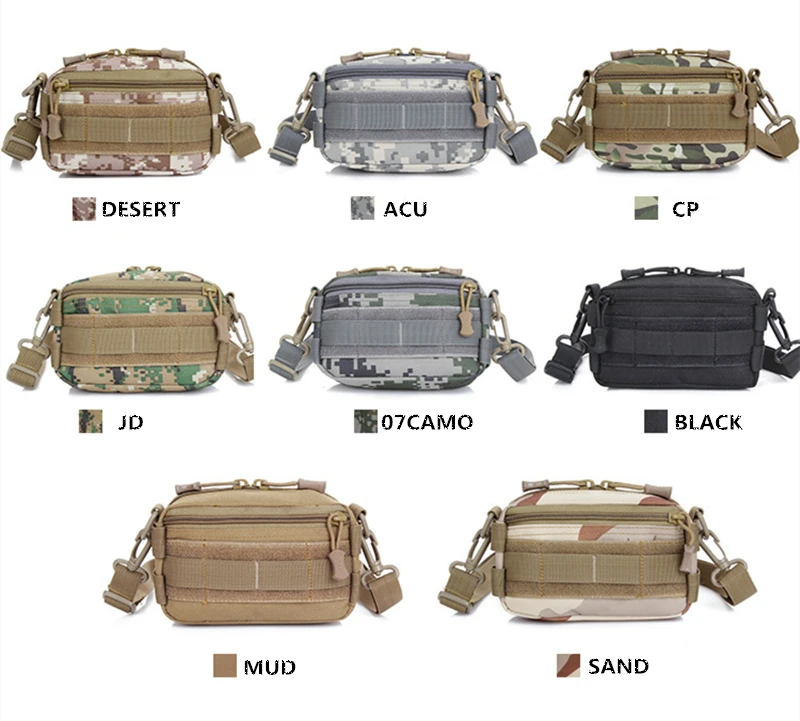 EDC мужские сумки через плечо поясная сумочка страйкбол molle сумка Военная