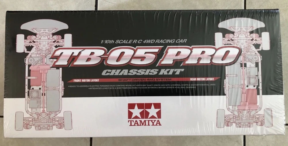 Tamiya 58658 масштаб 1/10 EP RC 4WD дорожный автомобиль TB 05 Pro комплект шасси|Детали и