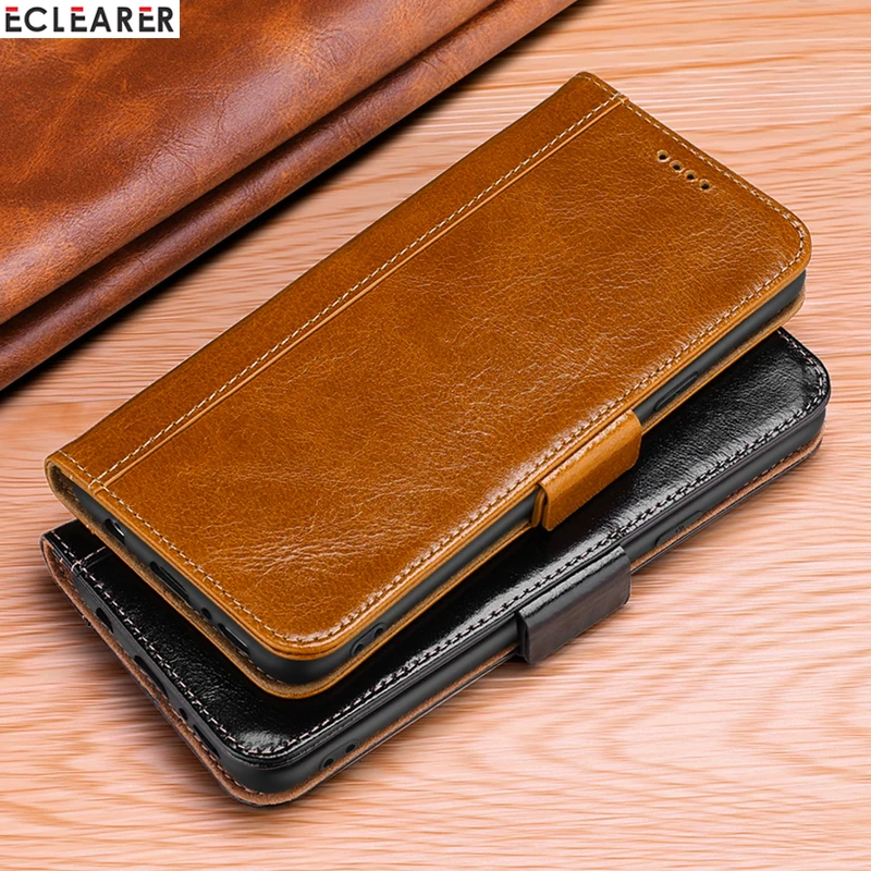 

Luxury Genuine Leather Wallet Card Slots Stand Holder Case For Samsung Galaxy S8/ S8 Plus Magnetic Book Flip Case Cover Housing
