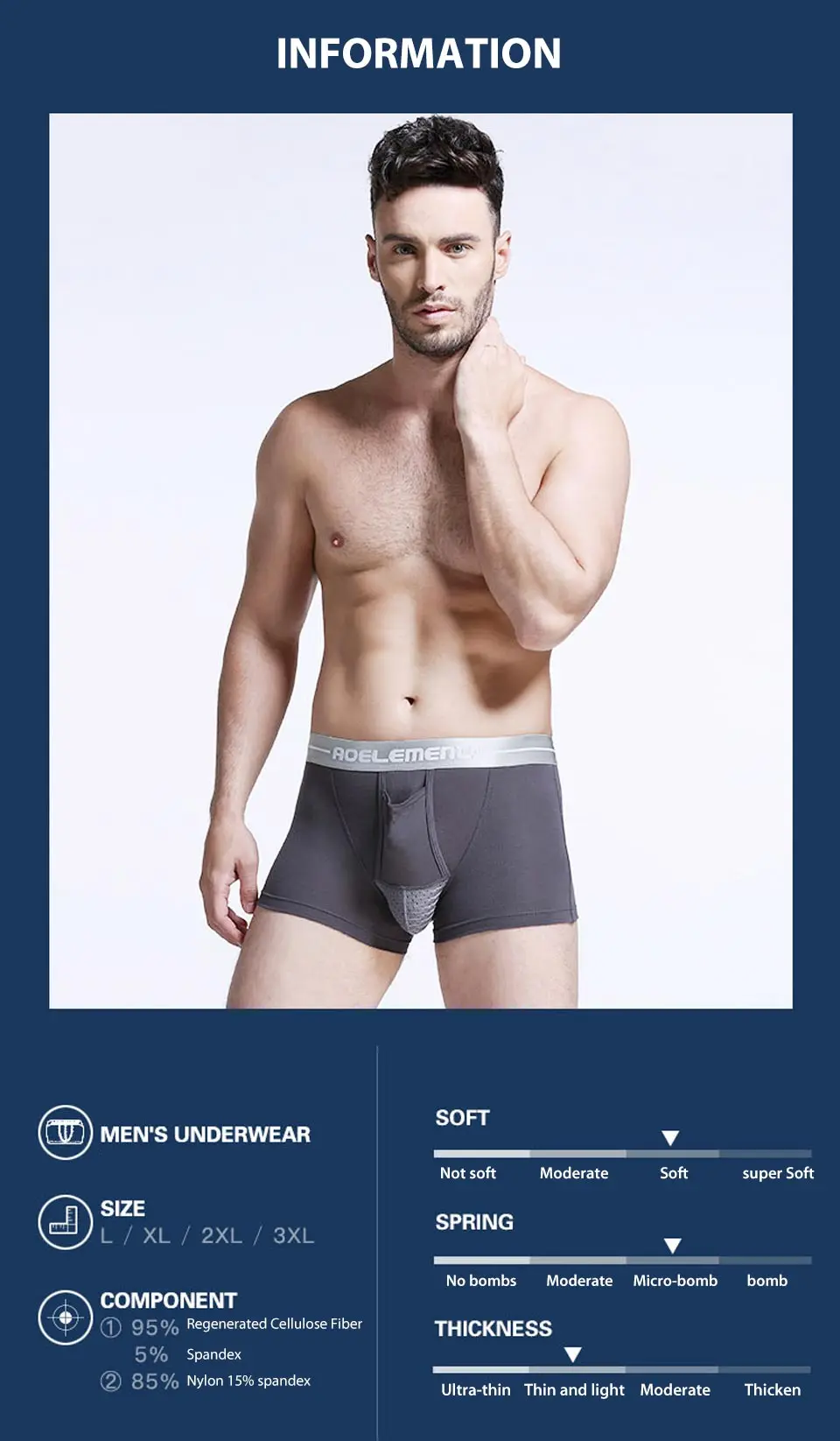 Separating underwear scrotum sac bag physiological health pants (6)