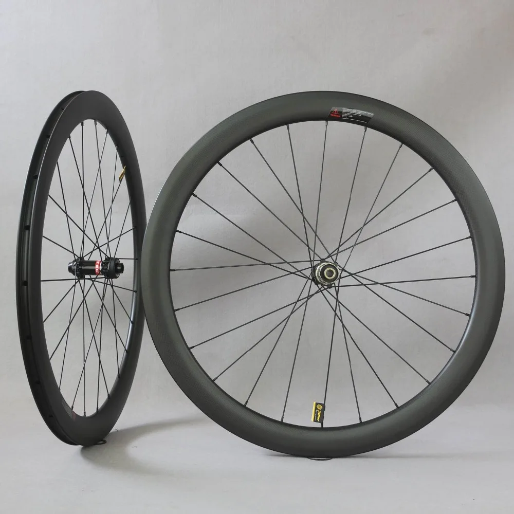 Carbon-disc-Wheelset-Pillar-1423-spoke-Novatec-D411-D412-hubs-6-bolt-Or ...