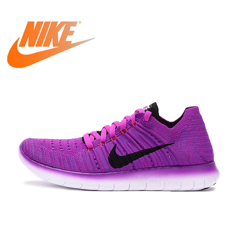 

Original NIKE Free Flyknit Barefoot Women's Light Comfortable Running Shoes Sneakers Outdoor Walking Jogging Comfortable 831070