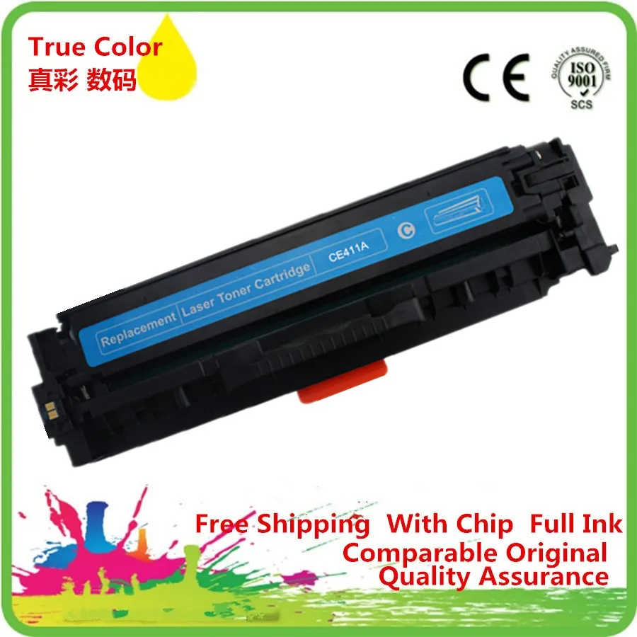 ZCA тонер картридж для замены CE410A CE411A LaserJet Pro 300 color MFP M375nw M475dn M475dw 400 M451nw M471dn