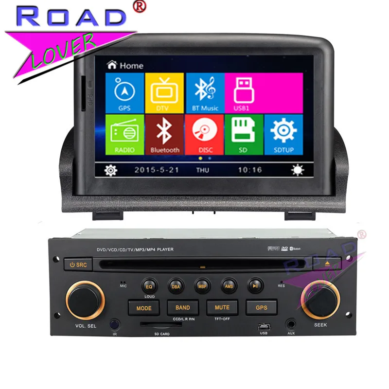 

TOPNAVI Wince 6.0 Two Din 7" Car Multimedia Auto DVD Player Audio For Peugeot 307 New Stereo GPS Navigation Magnitol Bluetooth