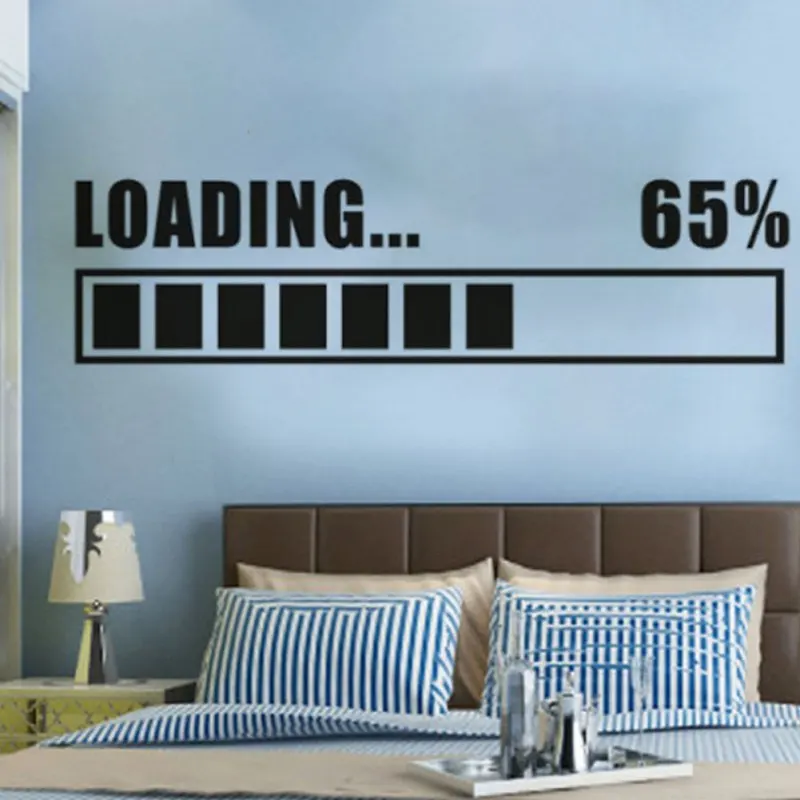 Wall Stickers Game Room Loading 65% DIY Family Home Wall Sticker Removable Mural Decals Vinyl Art Room Decor Wall stickers