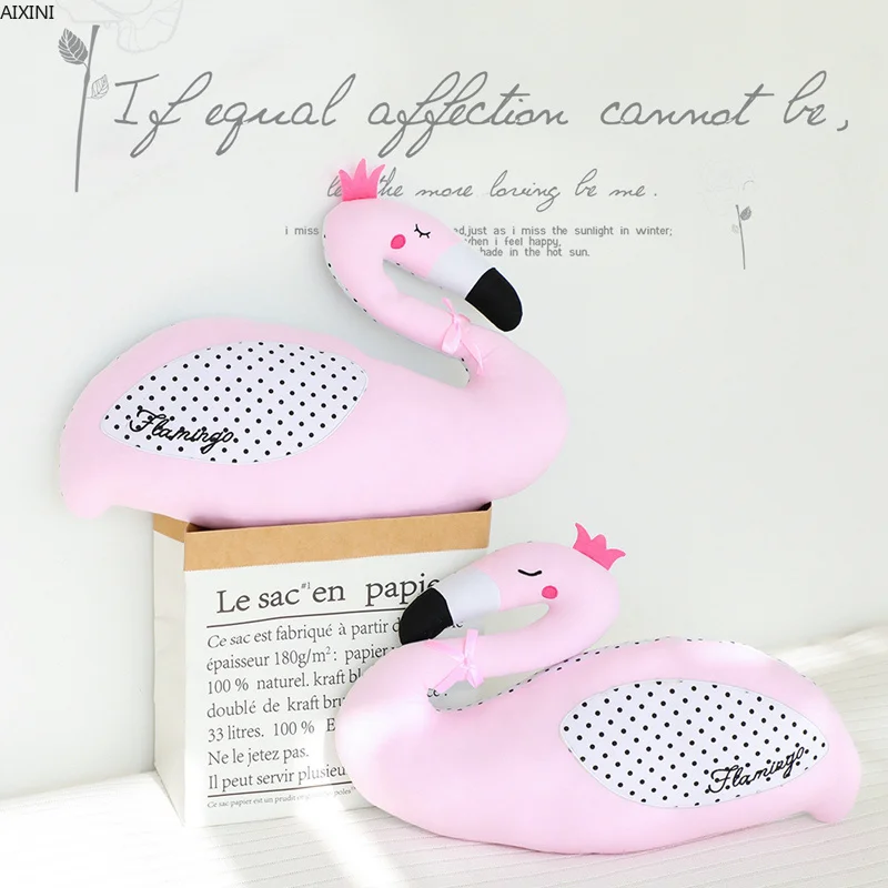 

1 Pcs Swan Plush Toys for Children Adults Cute Wildlife Bird Flamingo Doll Stuffed Soft Animal Doll Kids Toy Gift for Girl Kids