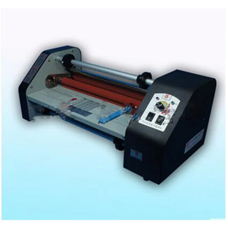 FM-380 paper laminating machine,students card,worker card,office file laminator.100% Guranteed photo laminator